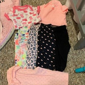 0 to 3 month baby girl clothes